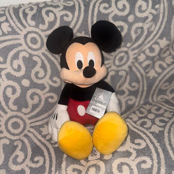 Large 21.25 inch Mickey Mouse Plush NWT jumbo plushy Disney stuffed animal - Picture 3 of 9